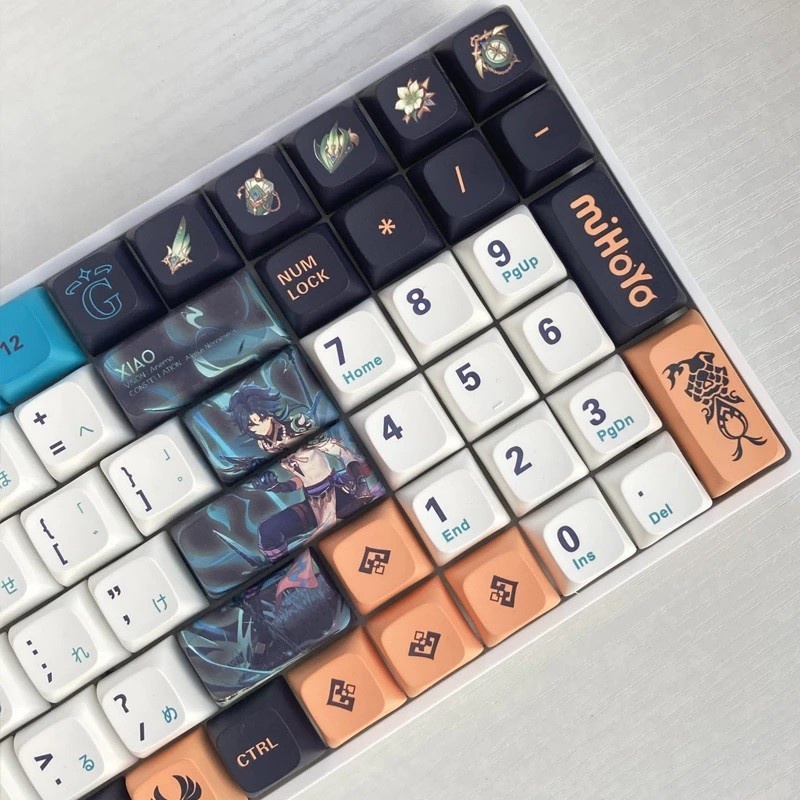 Genshin Impact Xiao PBT Keycaps 140 set XDA Profile