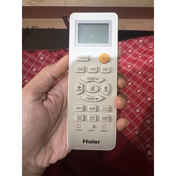 REMOTE REMOT AC HAIER ORIGINAL ASLI