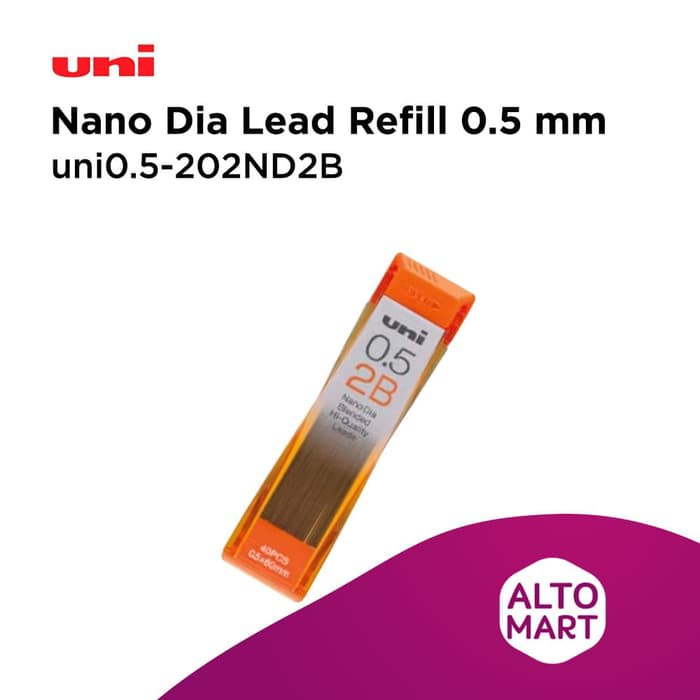 

PROMO UNI NANO DIA Pencil Lead Refill 0.5 mm Isi Pensil Mekanik Pilot Zebra