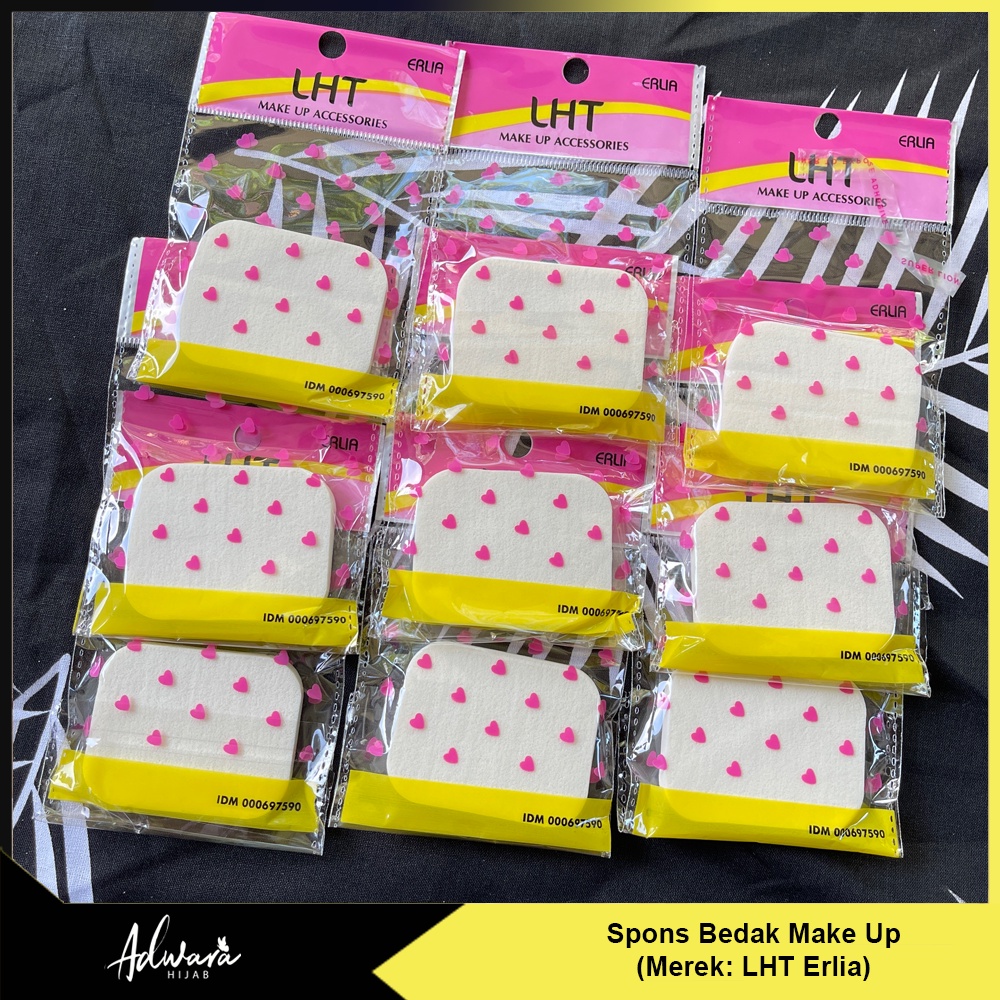 Spons Bedak Erlia / Sponge Make Up Accessories