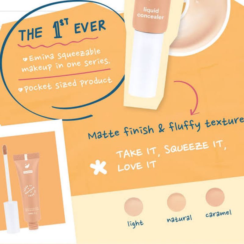 Emina Squeeze Me Up Liquid Concealer