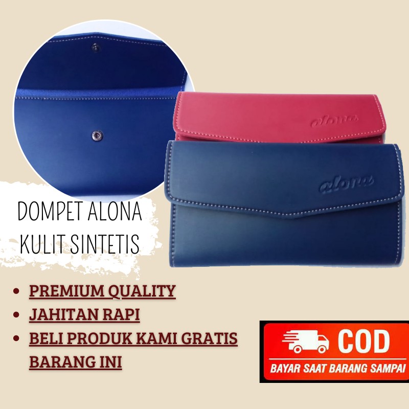 Dompet Alona kulit sintetis
