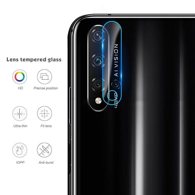 3in1 Pelindung Layar Tempered Glass Untuk Huawei Y6P Y7P Y5P Y6 Pro 2019 Nova 7 Nova 7i 7se 5t 3i 2i Y9S Y6S Huawei Y9 Prime 2019 P20 P40 P30 Lite 9d