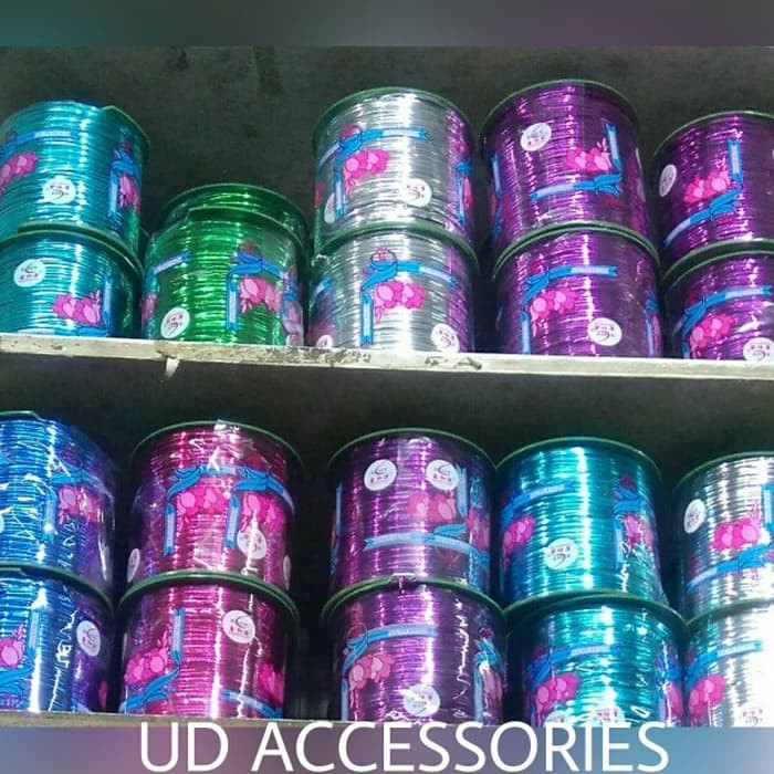 

TERBARU PITA KAWAT METALIK / SOUVENIR 500YARD - EMAS !!!!
