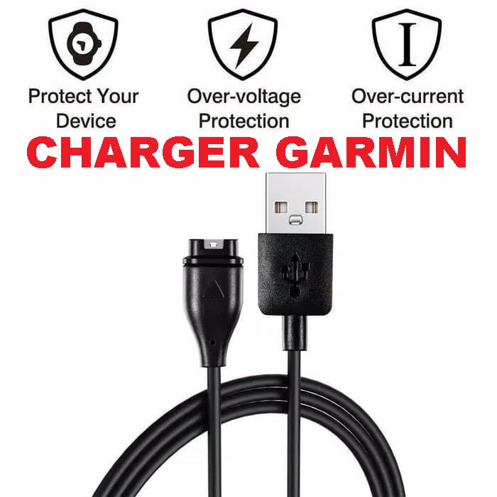 Kabel Charger Garmin Vivoactive 3 4 4S S Fenix 5 5X 5S Plus 7s 6s 7 6