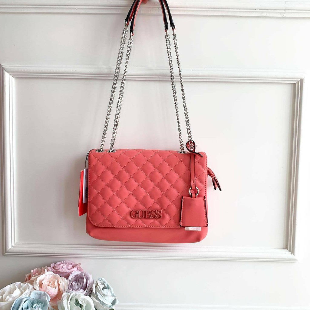 GUESS CHAIN SOFIE QUILTED SHOULDER BAG ORIGINAL