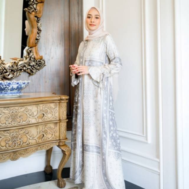 Agnia Dress In Peony - S & XL by Wearing Klamby