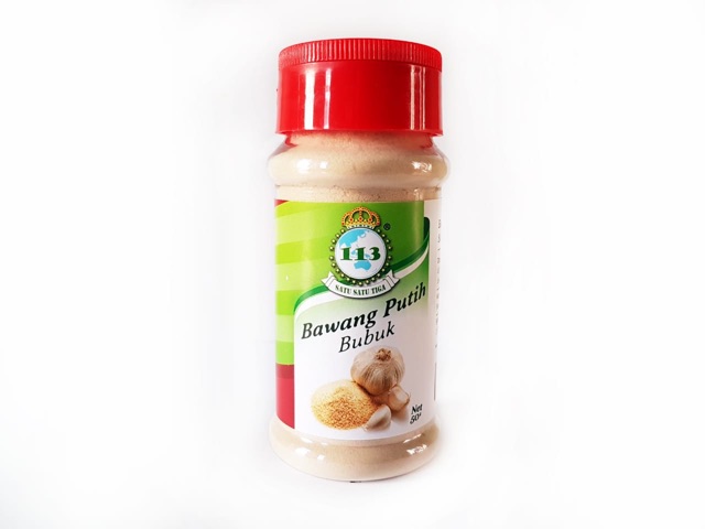 Bumbu 113 Bawang Putih Bubuk Garlic Powder Spices Bumbu Botol 45 gram