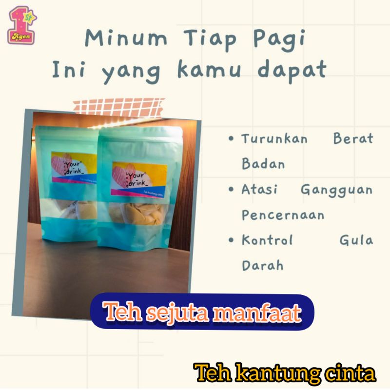 

teh kantung cinta/teh diet/detok/teh sehat