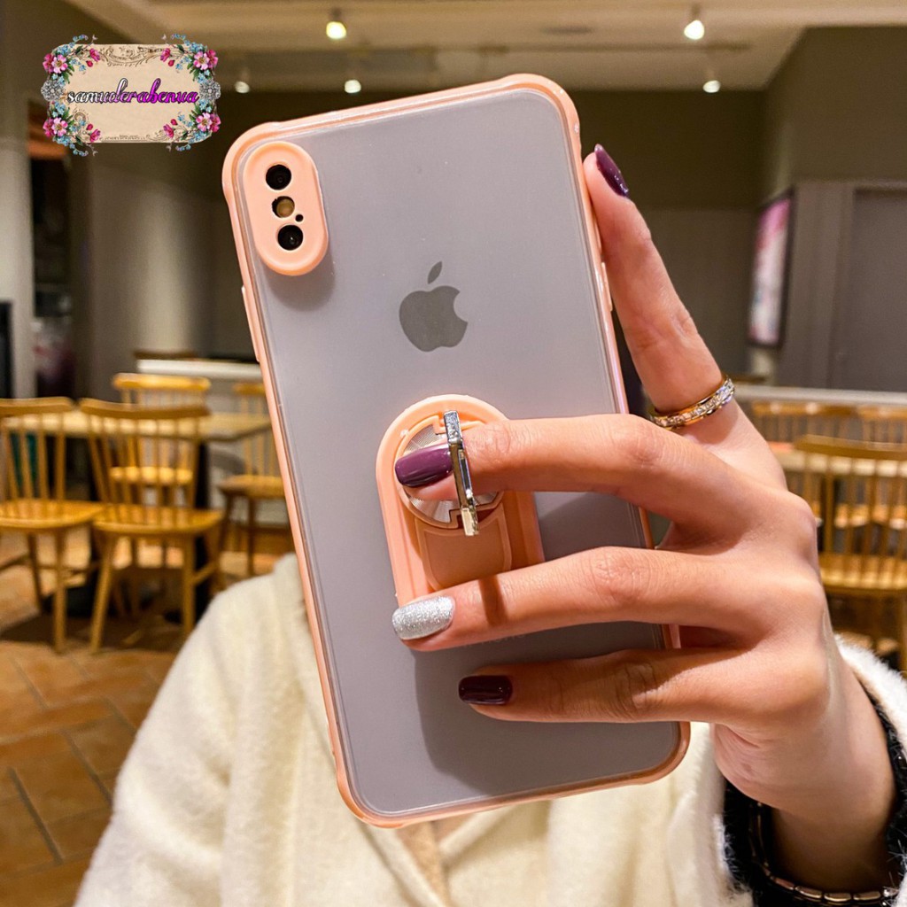 SOFTCASE CHOICE RINGSTAND IPHONE XS MAX 11 PRO MAX SB1956