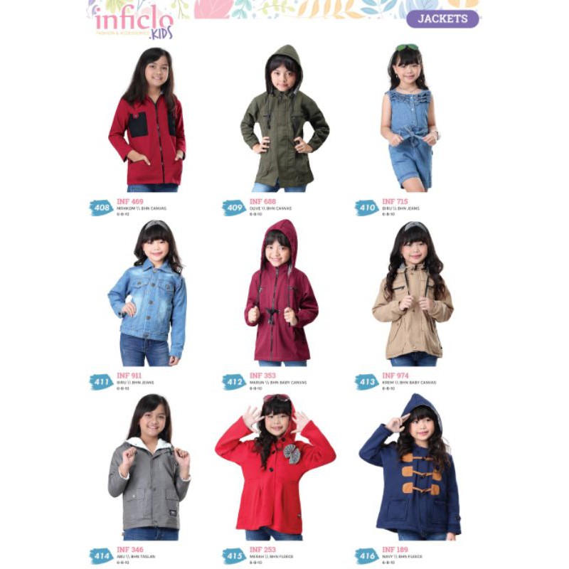 Jaket Anak Perempuan Sweater Hoodie Cewek Distro Canvas Original