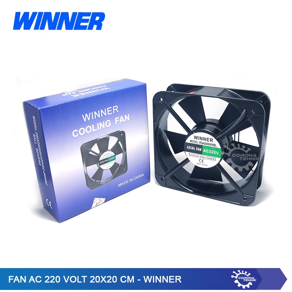 Winner - Fan AC 220 Volt 20x20 cm