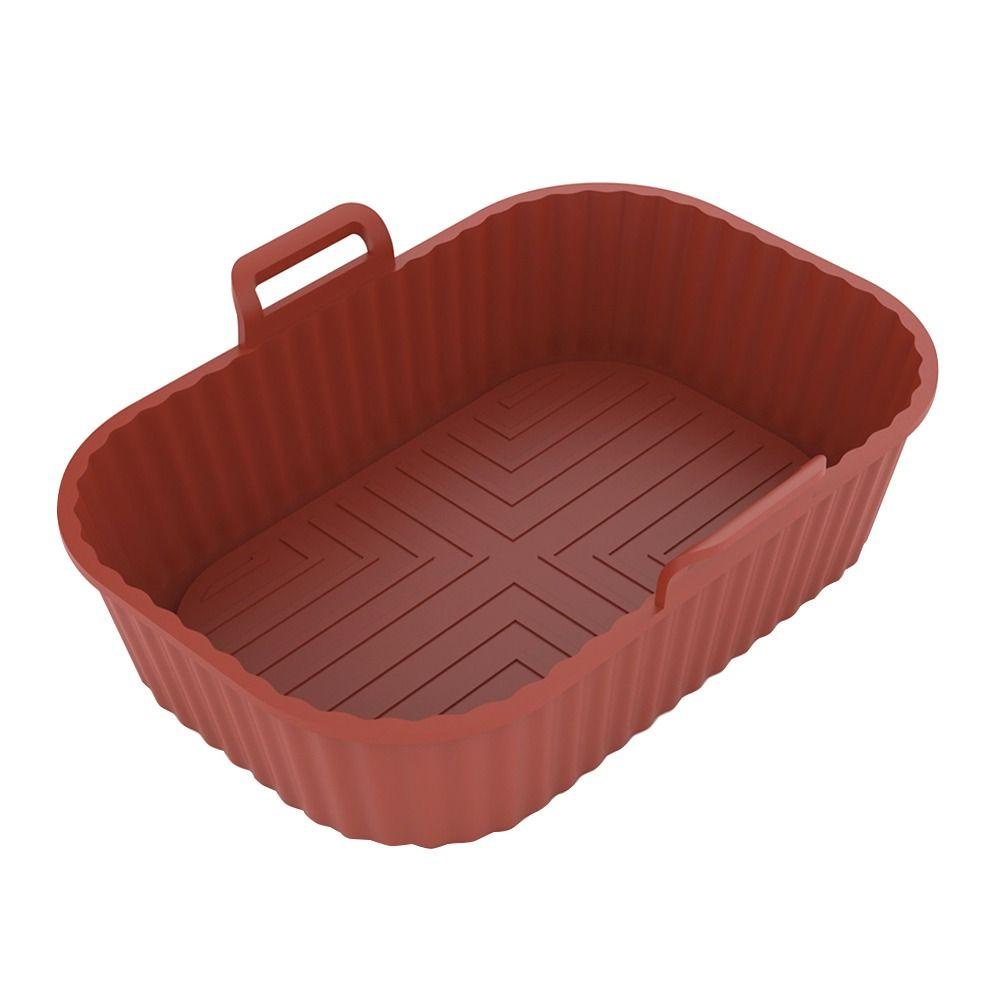 Top Air Fryer Silicone Pot Grill Pot Tray Masak Reusable Baking Basket