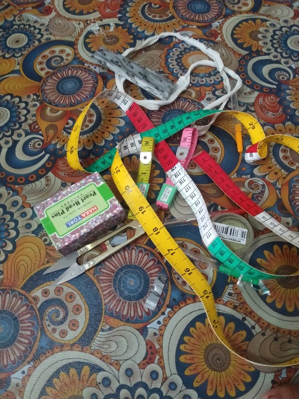 Meteran Kain / Baju / Badan Model Pita 150 Cm Merk Butterfly