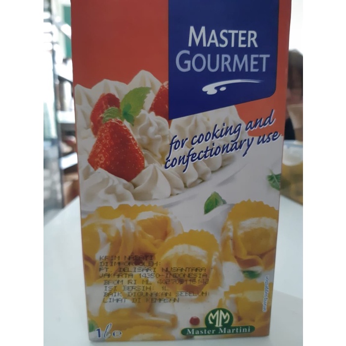 

Krim- Cooking Cream Master Gourmet 1Lt -Krim.