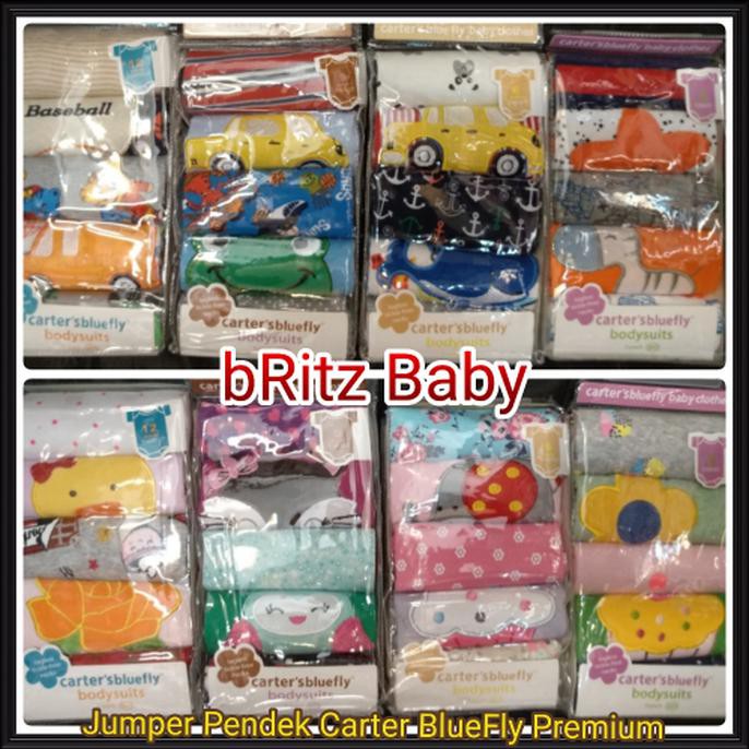 Jumper Lengan Pendek Carter / Jumper Carter Pendek / Carter Bluefly