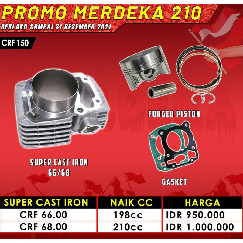 BLOCK CAST IRON CRF 150 BRT ORIGINAL