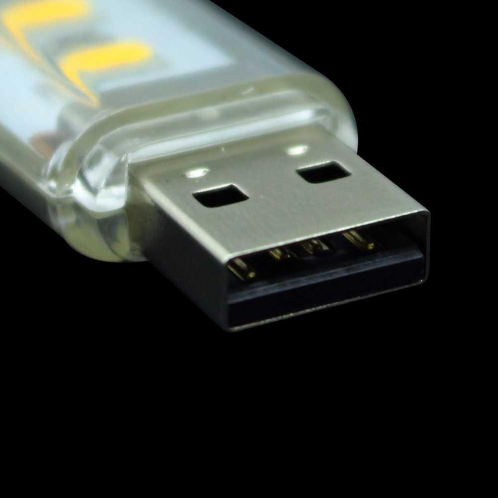 MeeToo USB Lamp 8 Led Model Cool White - SMD 5730 [Putih]