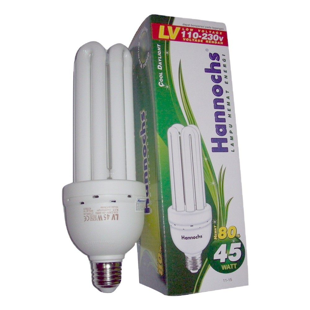 LAMPU HANNOCHS 45 WATT 4U GARANSI 1 TAHUN | Shopee Indonesia