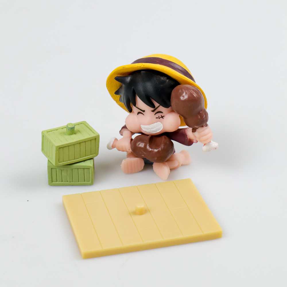 GIJ - Action Figure One Piece 9 PCS