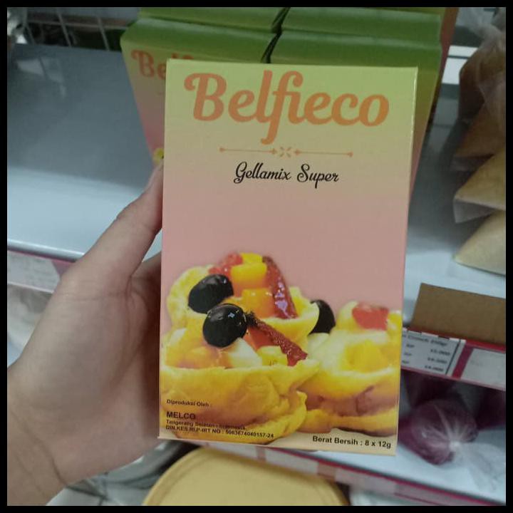 

BELFIECO GELAMIX SUPER GELATIN JELLY POWDER 8X12GR