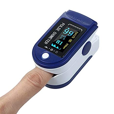 ALAT PENGUKUR KADAR OXIGEN DALAM DARAH DAN DETAK JANTUNG - PULSE OXIMETER FINGERTIP 87