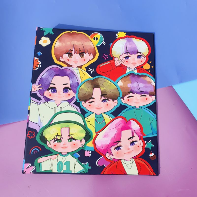 Binder photocard BTS A4 A5 Butter