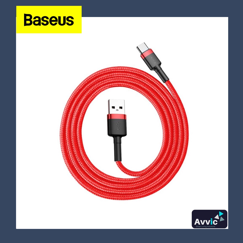 BASEUS Kabel USB to Type C Fast Charge Cafule Cable Charger 3A 1m