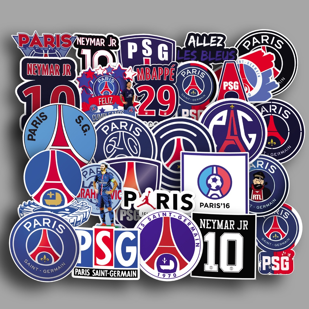 Stiker Aesthetic Club Bola PSG Untuk Motor