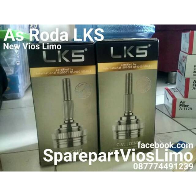 As Roda CV Joint Yaris Vios Limo Luar 2003 2004 2005 2006 2007 2008 2009 2010 2011 2012