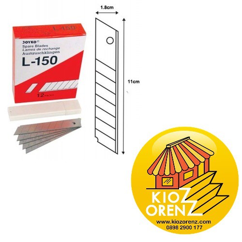 

Isi Cutter JOYKO L-150 isi Ulang Cutter L-500 / Refill Cutter Besar L-500 Pisau Cutter 50g