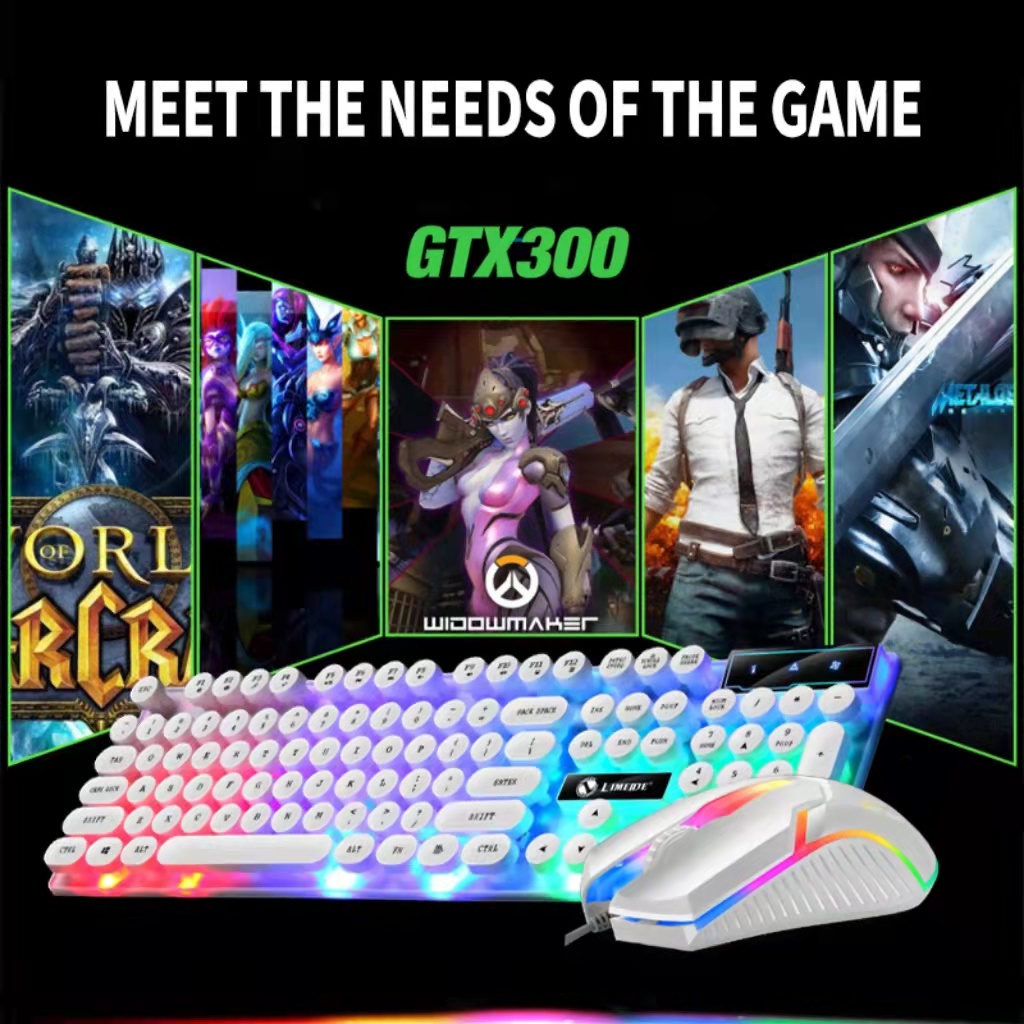 G12 Keyboard Gaming Set Gaming Mouse Keyboard Mechanical With RGB LED Waterproof For Pc keyboard hp