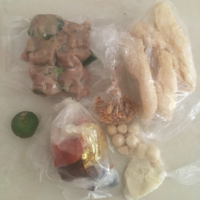 

Baso aci urat + rangu isian campur