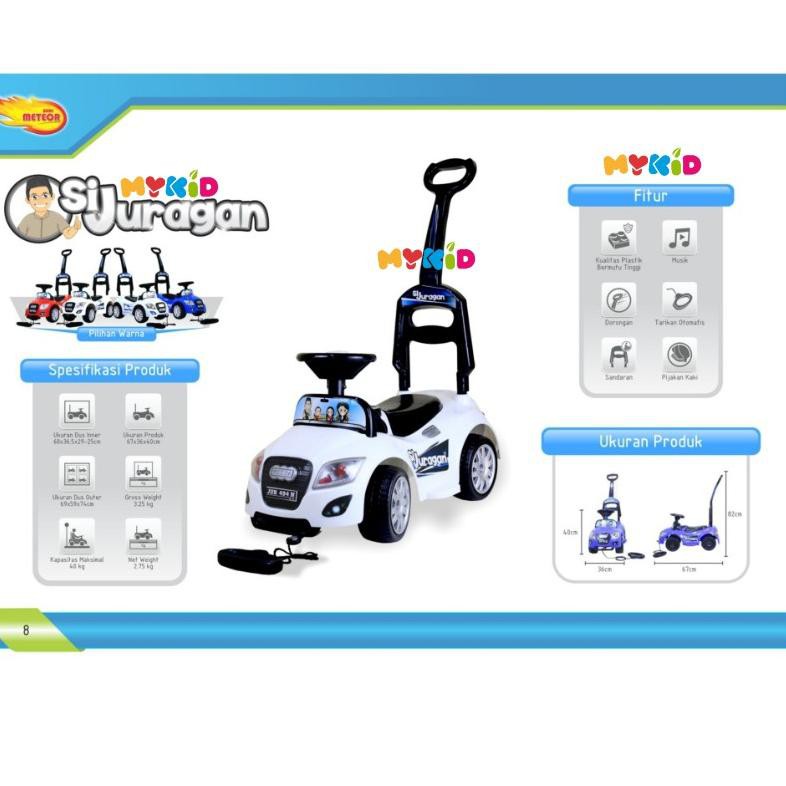Diskon GD6 SI JURAGAN MAINAN ANAK MOBIL DORONG MOTOR DORONG RIDE ON MOBIL MOBIL ANAK BISA DINAIKI MO
