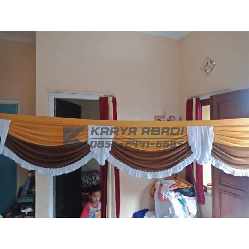 Rumbai tenda dekorasi