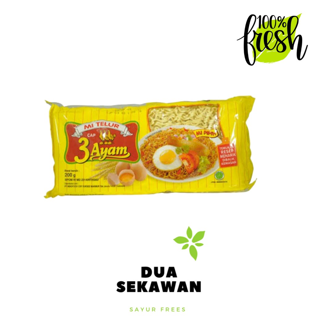 

Dua Sekawan | mie telur cap 3 ayam