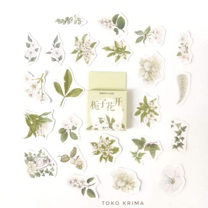 

Set Stiker Sticker Aesthetic Box Mini Isi 46pcs Tema Dekorasi Bunga Untuk Jurnal Diary