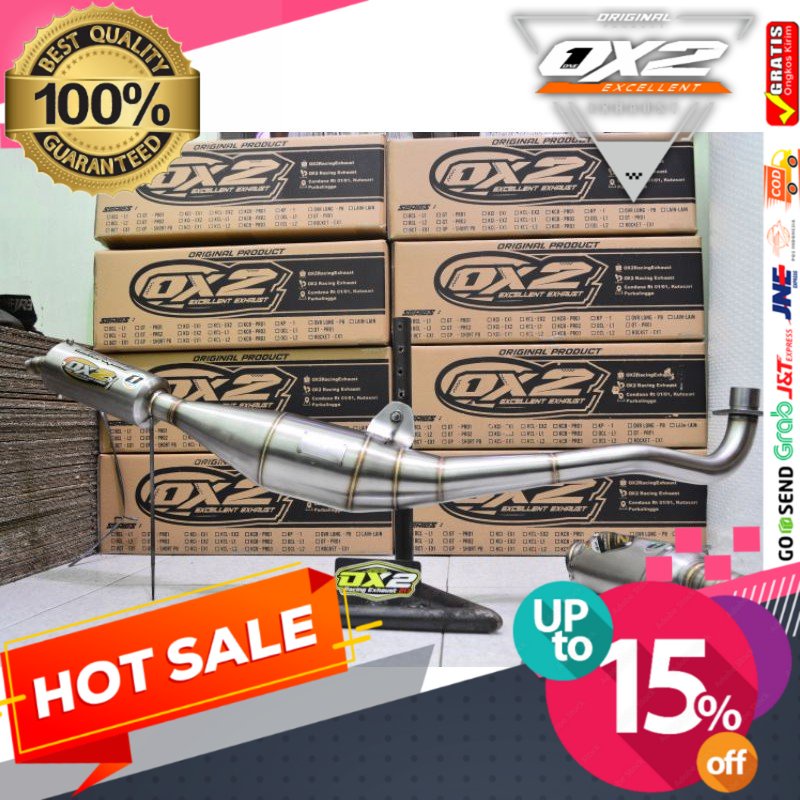 knalpot OX2 std racing fizr