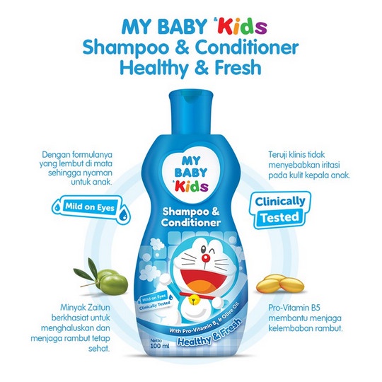 My Baby Kids Shampoo &amp; Conditioner 100ml