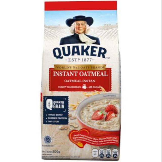 

Quaker Oatmeals 800gr
