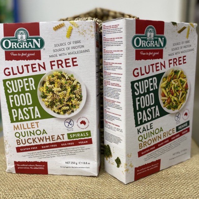 Orgran Gluten Free Super Food Pasta 250g