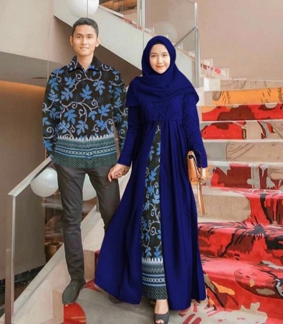 PROMO 5 warna CP SARWENDAH / Couple batik sarwendah / couple muslim murah