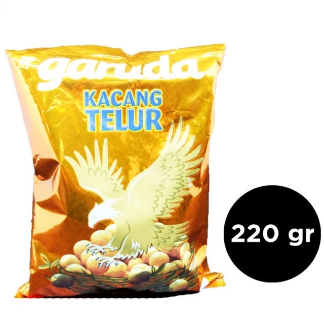 

Kacang telur garuda 220 gram