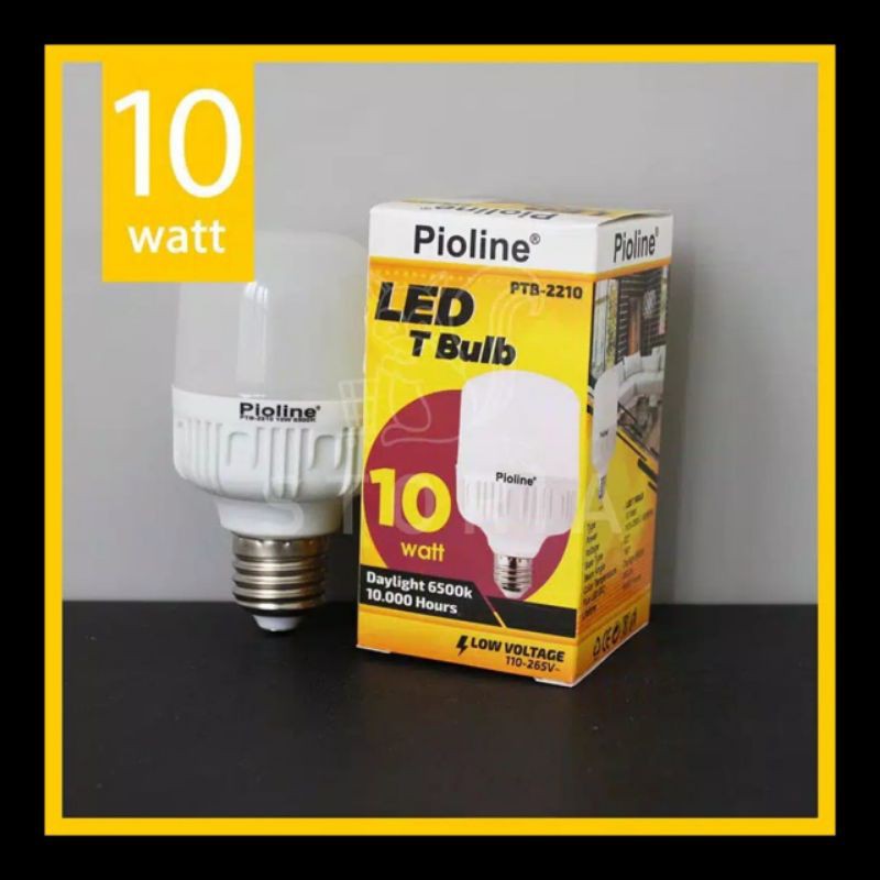 LAMPU LED 10 WATT SUPER TERANG PIOLINE