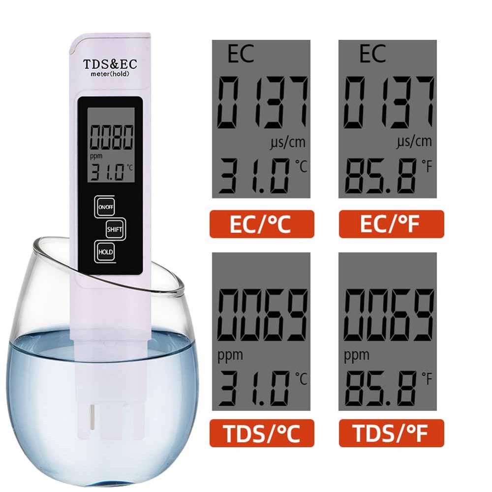 Ready TDS&amp;EC Meter -Alat Ukur Air Atau Hideoponik TDS-3