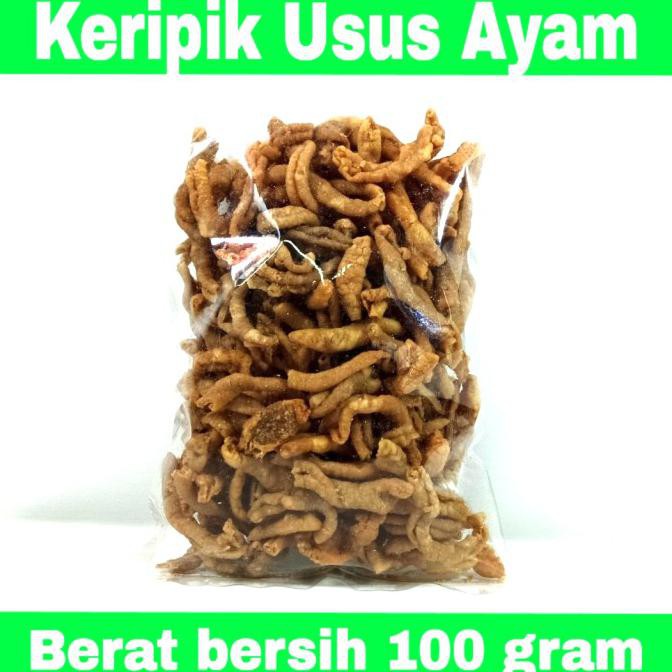 

Keripik Kripik Usus Ayam Terlaris 100 Gram - 100 Gram