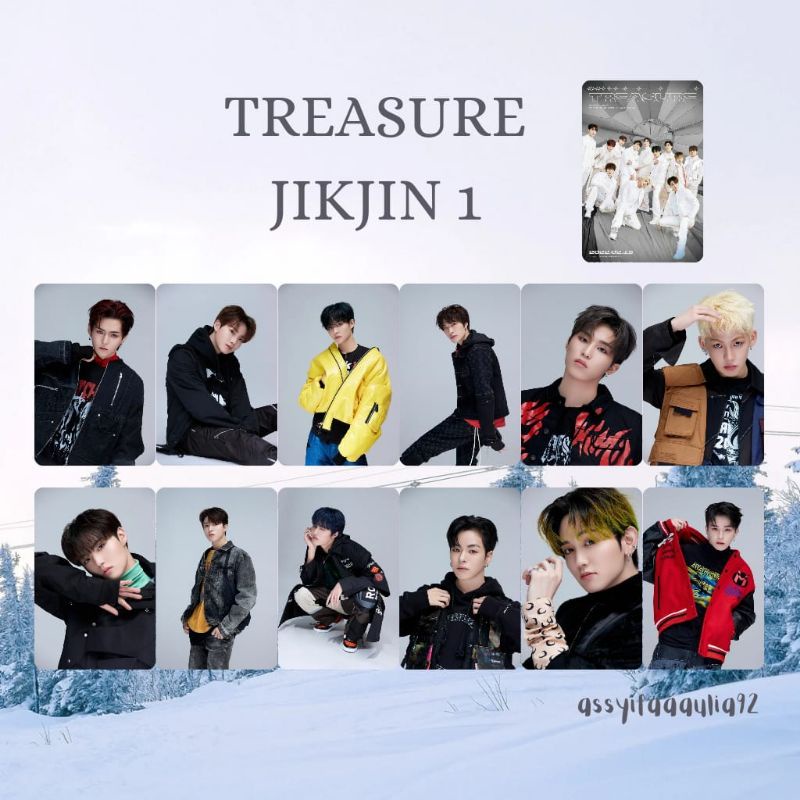 PHOTOCARD TREASURE BOY I LOVE YOU MMM THE MYSTERIOUS CLASS