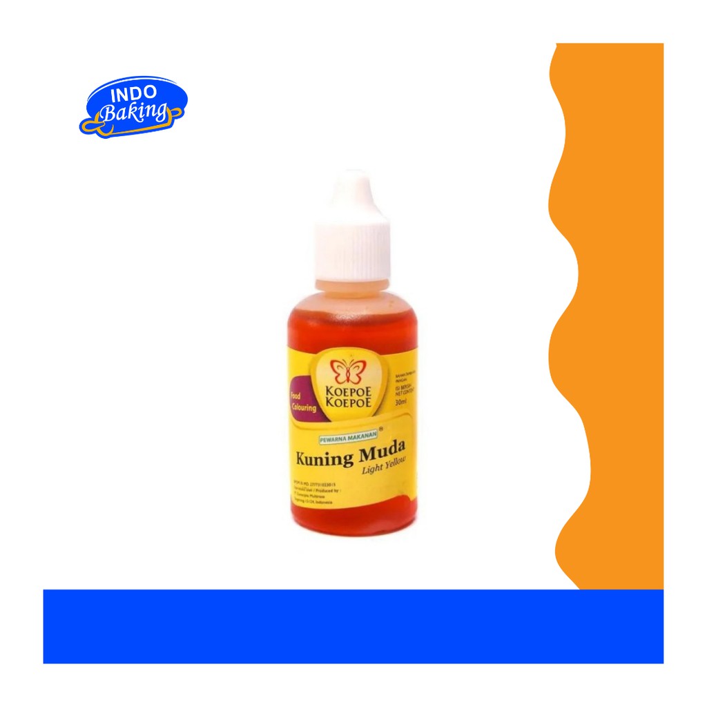 

Koepoe Koepoe Pewarna Kuning Muda 30 ML