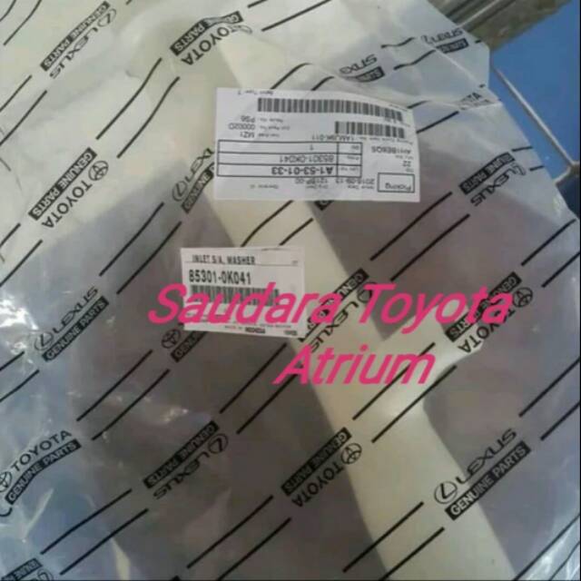 belalai tabung air wiper pipa sambungan tabung air wiper innova ori