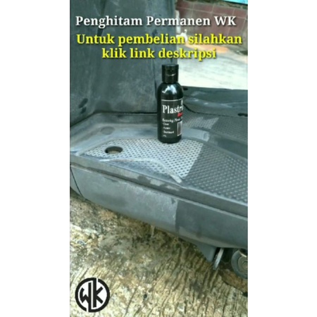 PLASTRIM restored #penghitam body motor 100ml#dashboard#dek#spakbor#